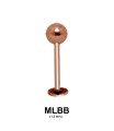 1.2mm Labrets Ball MLBB